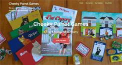 Desktop Screenshot of cheekyparrotgames.com